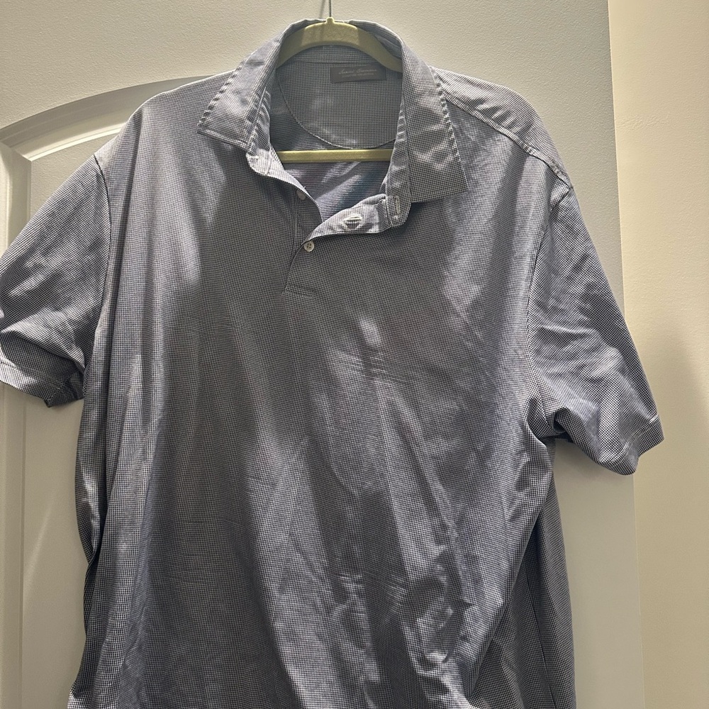 Men's Gray Polo Shirt